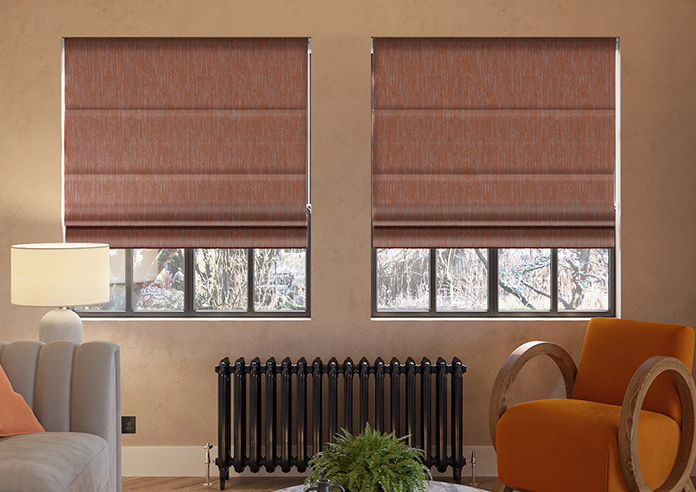 Cascade, Paprika - Roman Blind - Image 3
